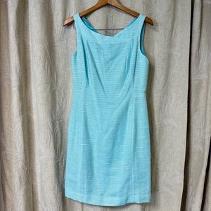 NWT! Lilly Pulitzer Blue Patt Mini Dress